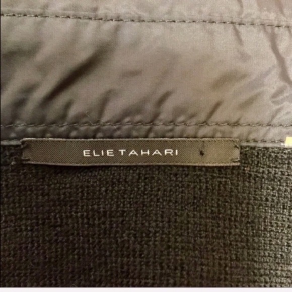 Eli Tahari Lightweight Knit Wool Sweater - Picture 4 of 6